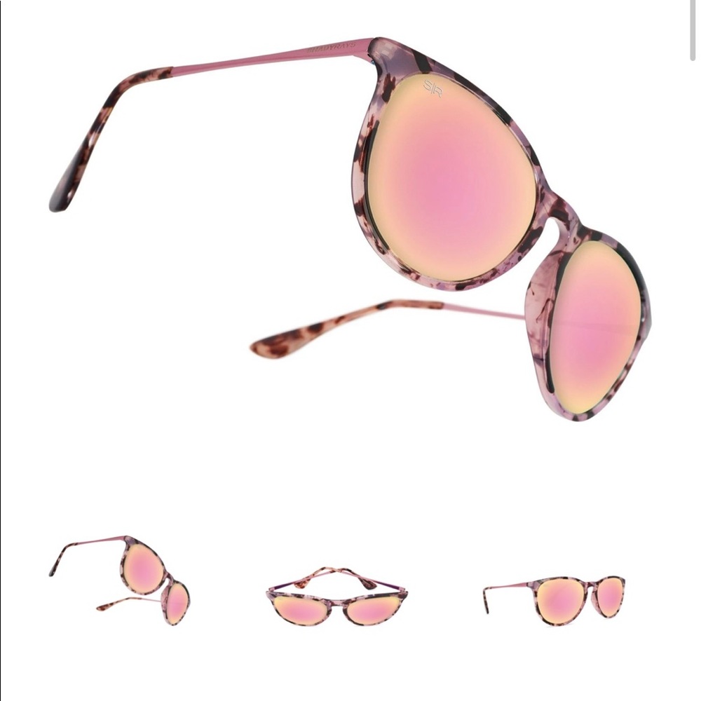 NWOT pink tortoise ShadyRays sunglasses